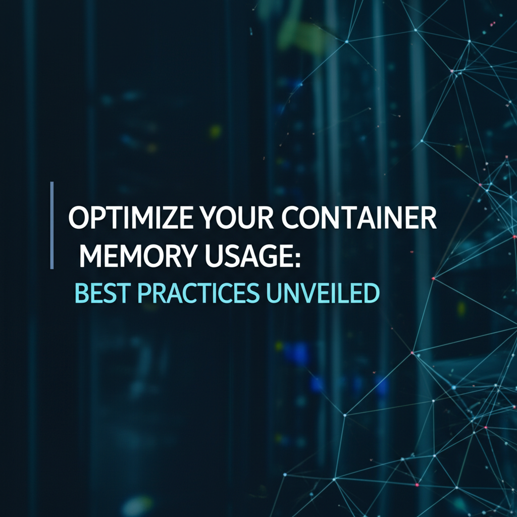 Optimize Your Container Memory Usage: Best Practices Unveiled