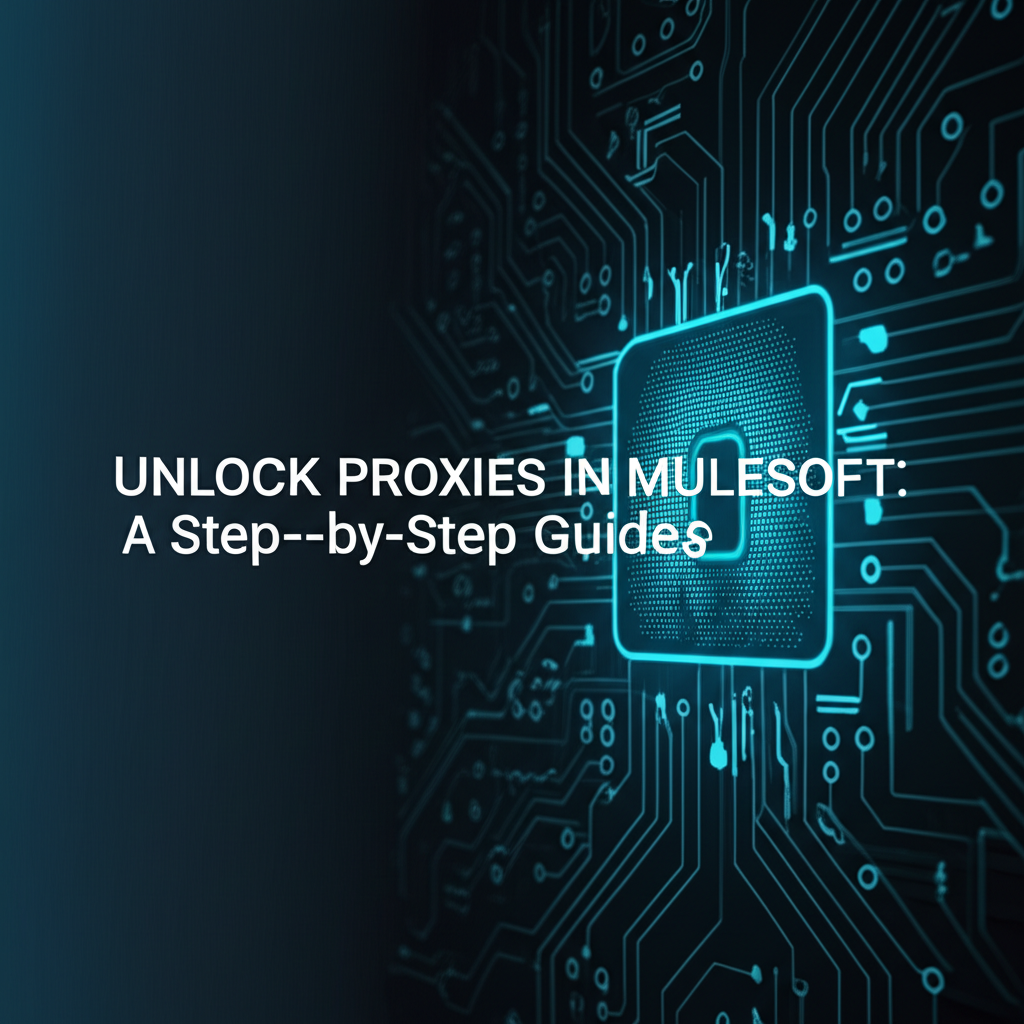 Unlock Proxies in Mulesoft: A Step-by-Step Guide