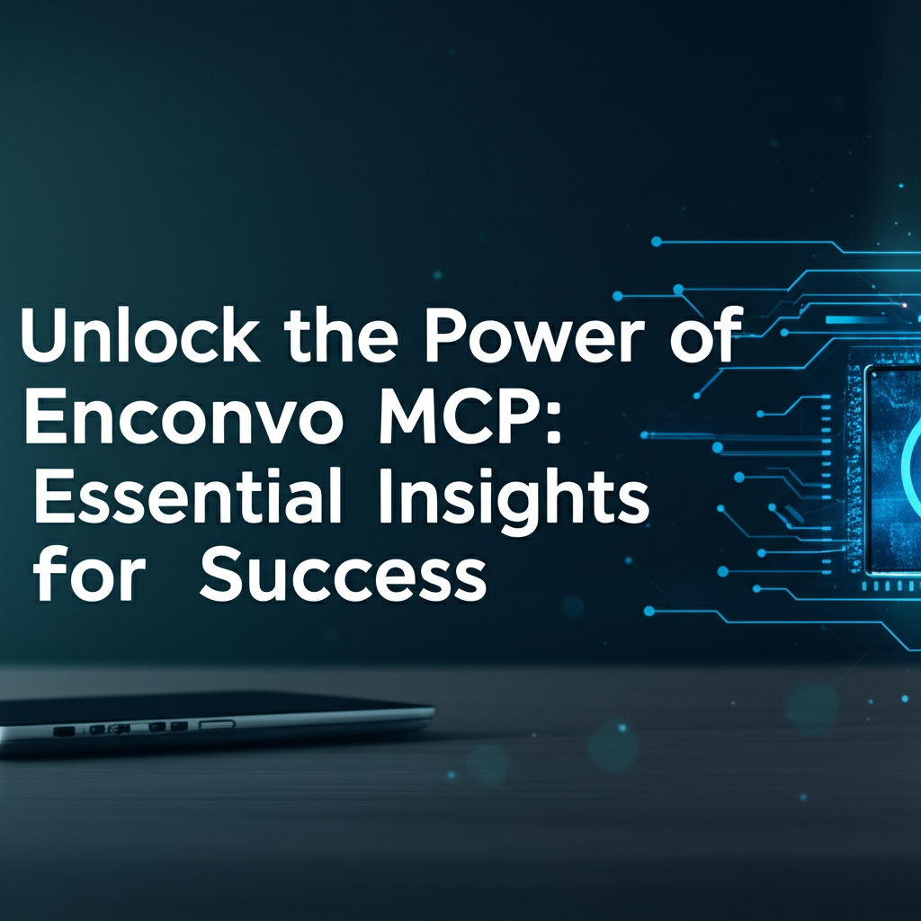 Unlock the Power of Enconvo MCP: Essential Insights for Success