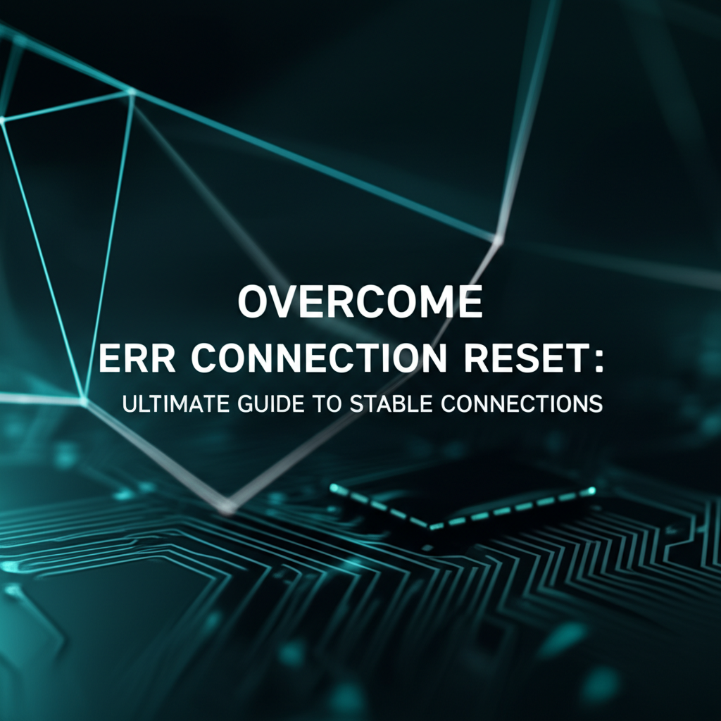 Overcome Err Connection Reset: Ultimate Guide to Stable Connections