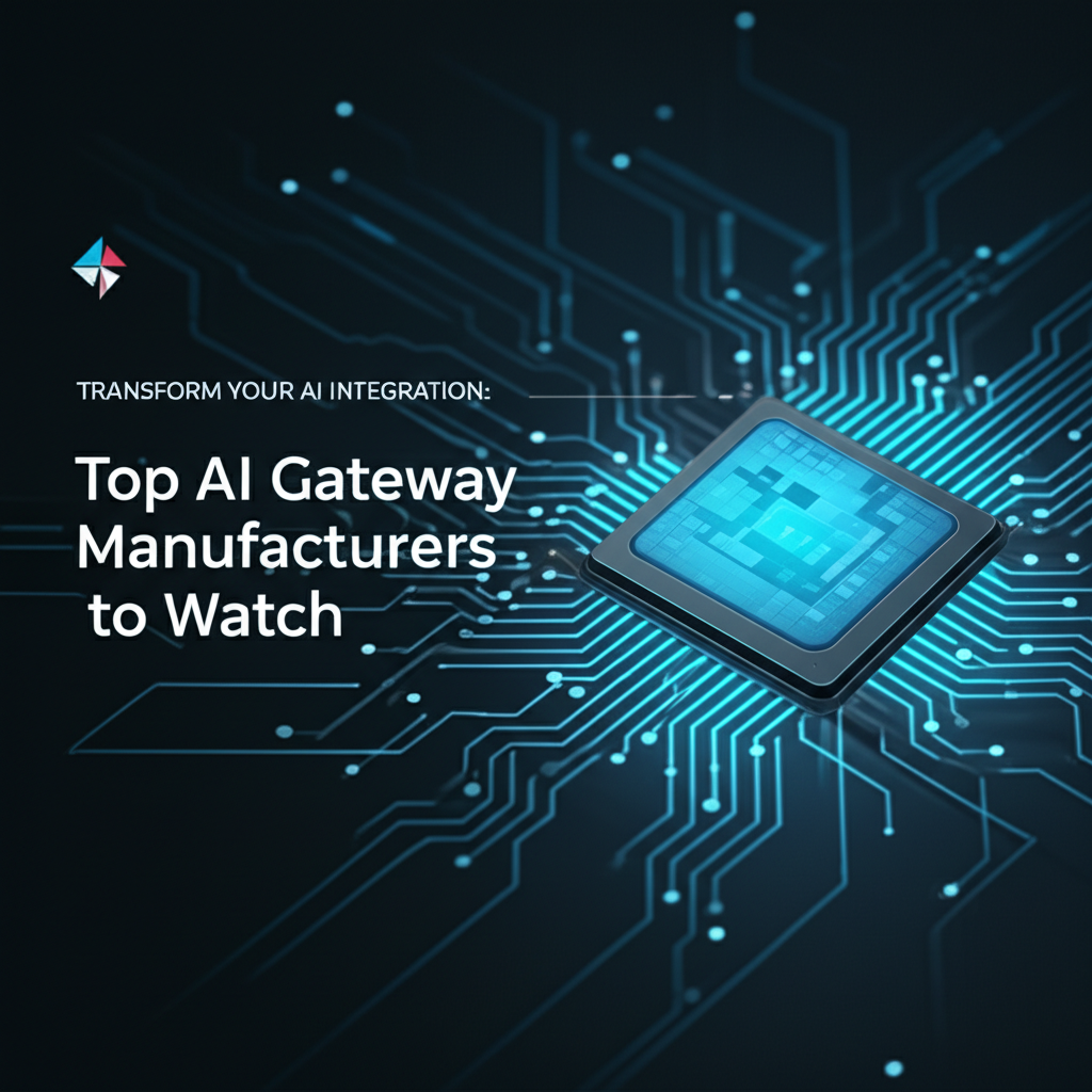 Transform Your AI Integration: Top AI Gateway Manufacturers to Watch