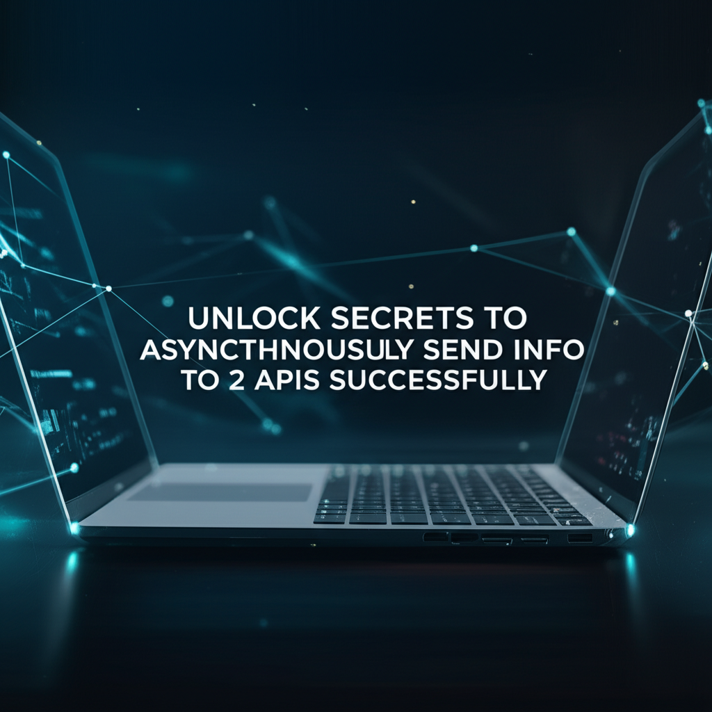Unlock Secrets to Asynchronously Send Info to 2 APIs Successfully