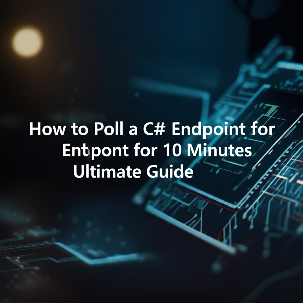 How to Poll a C# Endpoint for 10 Minutes: Ultimate Guide
