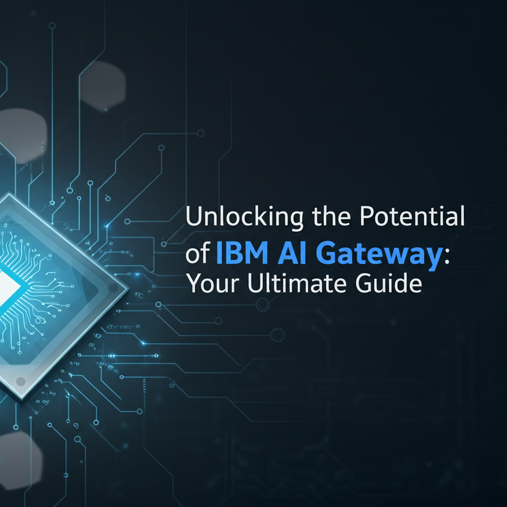 Unlocking the Potential of IBM AI Gateway: Your Ultimate Guide