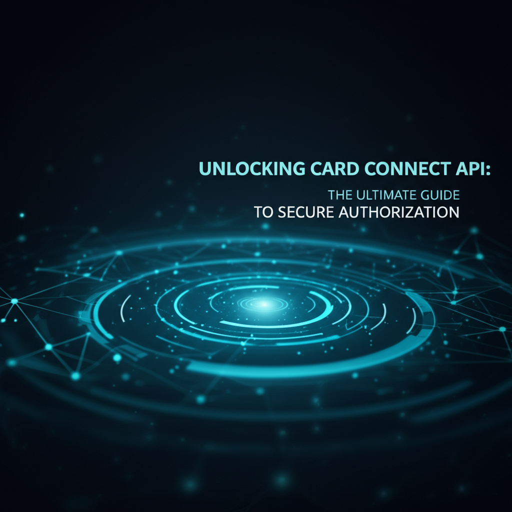 Unlocking Card Connect API: The Ultimate Guide to Secure Authorization