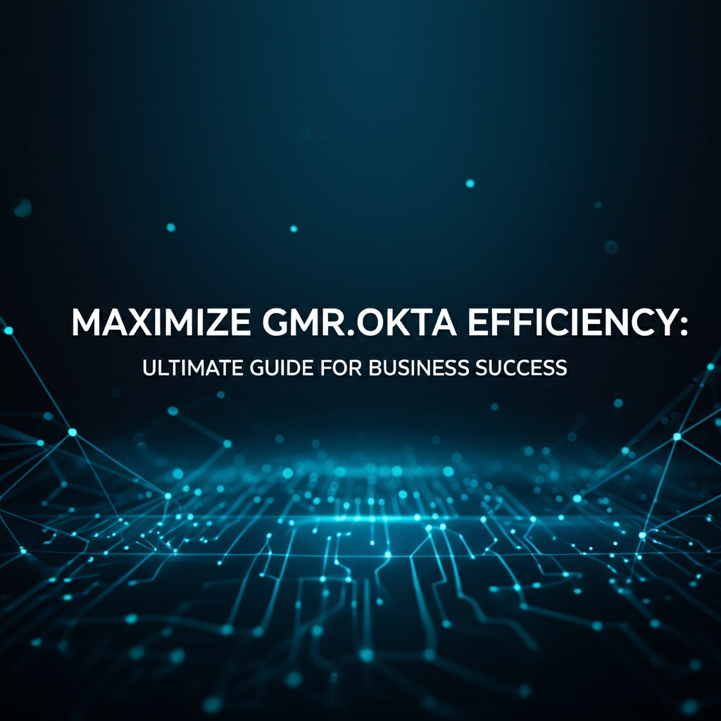 Maximize GMR.Okta Efficiency: Ultimate Guide for Business Success