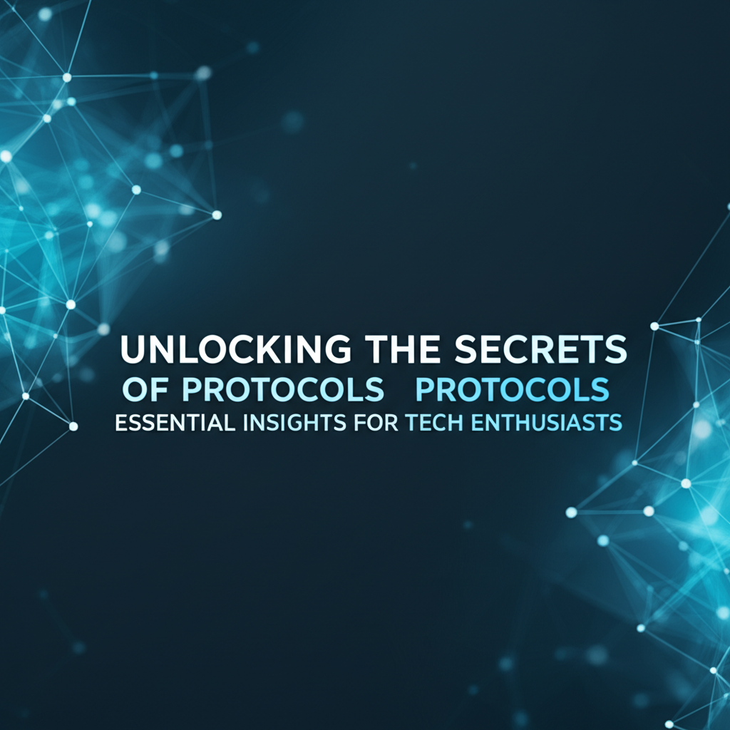 Unlocking the Secrets of Protocols: Essential Insights for Tech Enthusiasts