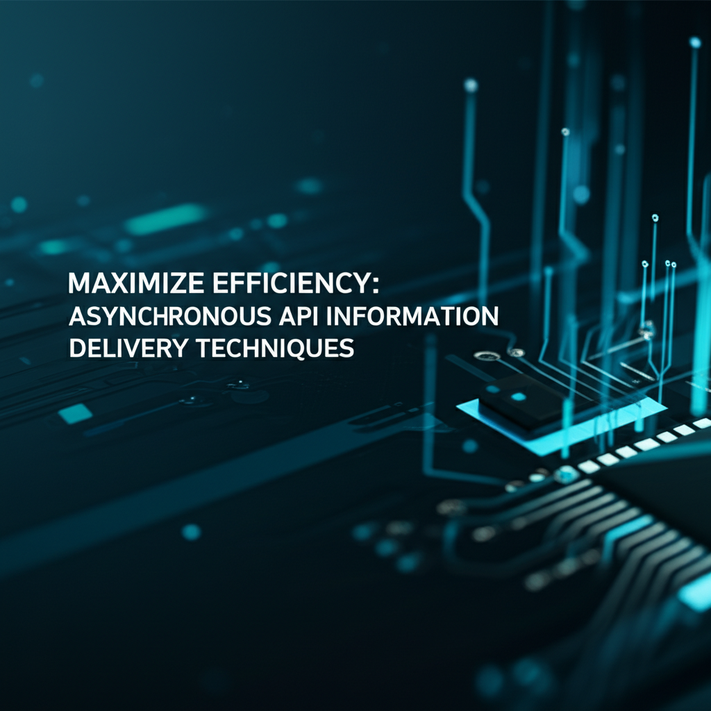 Maximize Efficiency: Asynchronous API Information Delivery Techniques