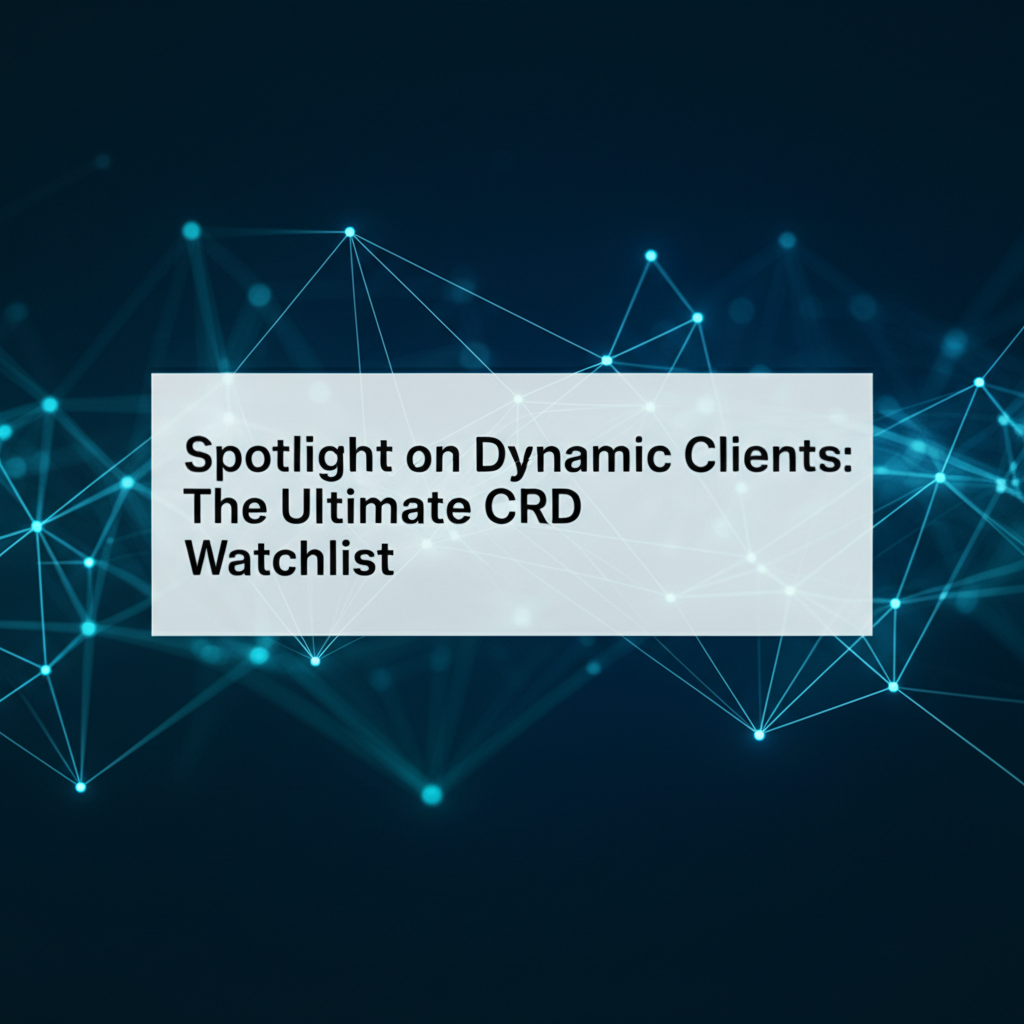 Spotlight on Dynamic Clients: The Ultimate CRD Watchlist