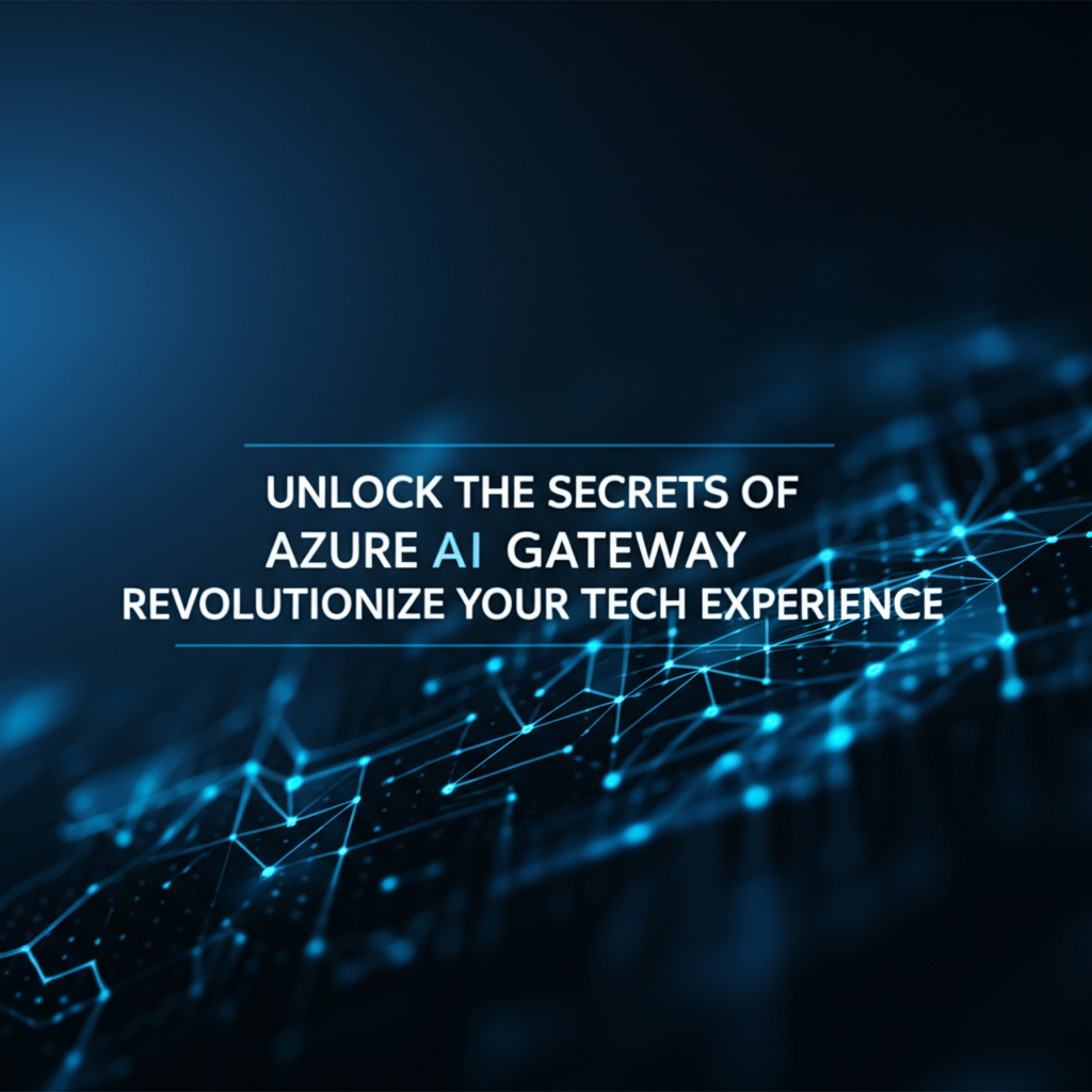 Unlock the Secrets of Azure AI Gateway: Revolutionize Your Tech Experience