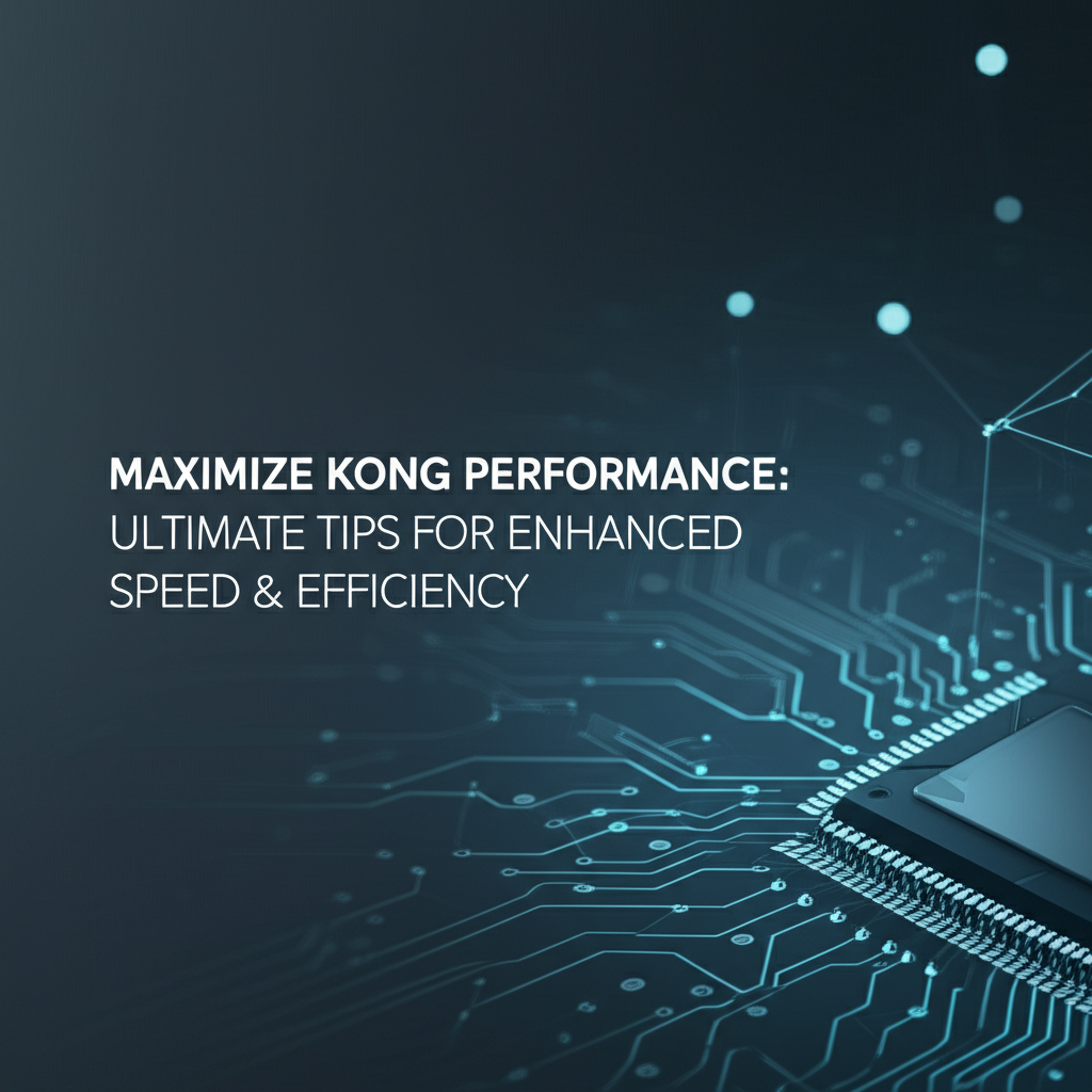 Maximize Kong Performance: Ultimate Tips for Enhanced Speed & Efficiency