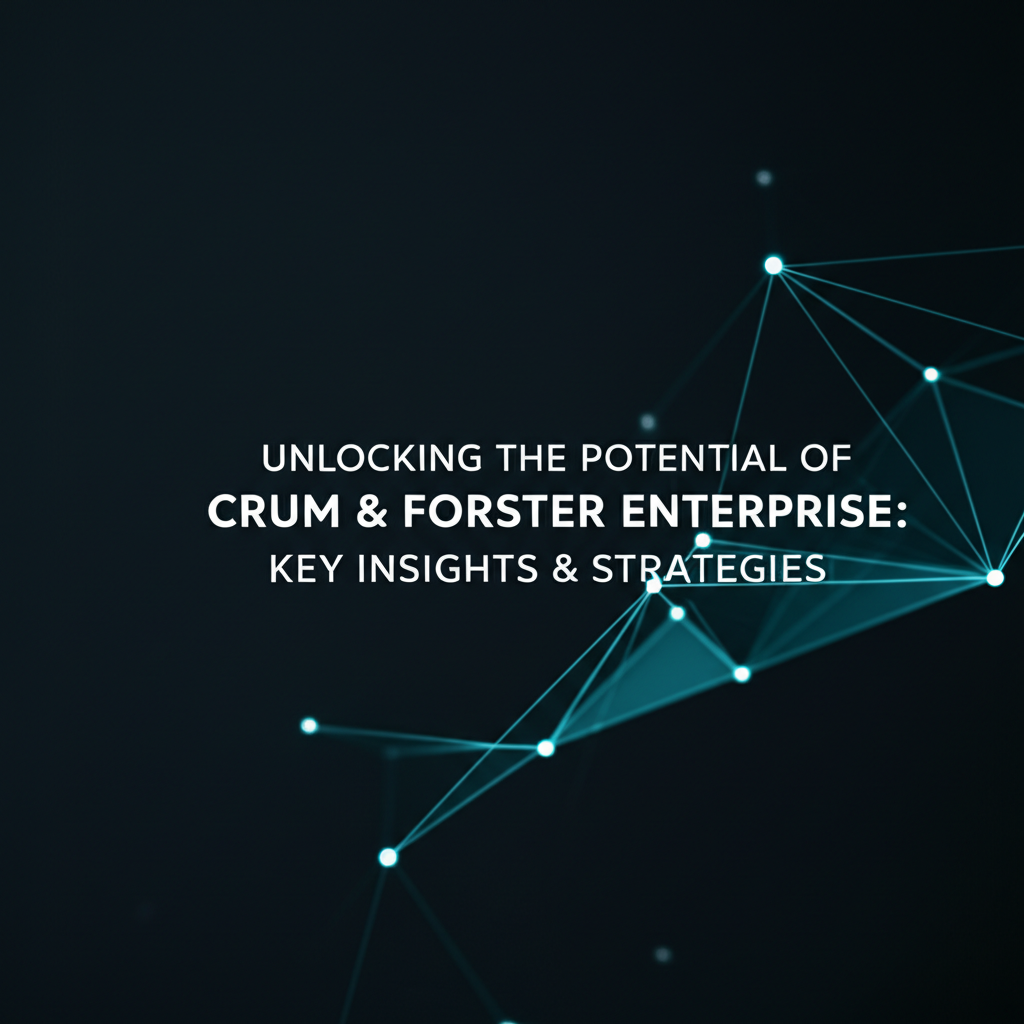 Unlocking the Potential of Crum & Forster Enterprise: Key Insights & Strategies