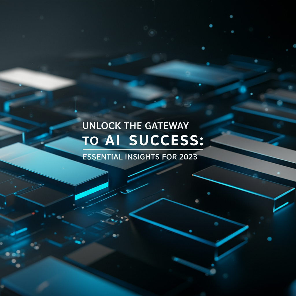 Unlock the Gateway to AI Success: Essential Insights for 2023
