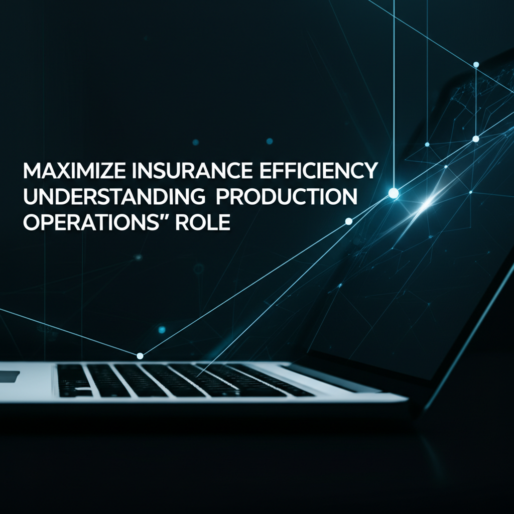 Maximize Insurance Efficiency: Understanding Production Operations' Role