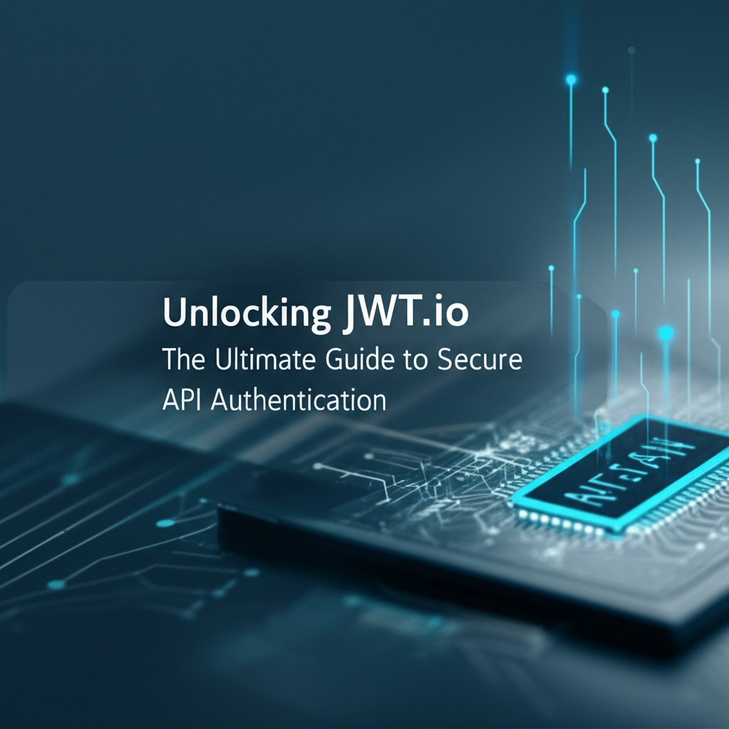 Unlocking JWT.io: The Ultimate Guide to Secure API Authentication