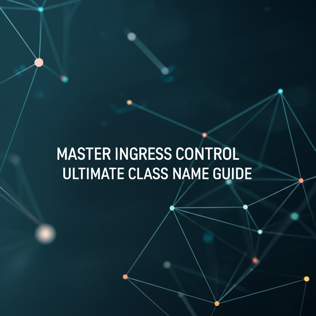Master Ingress Control: Ultimate Class Name Guide