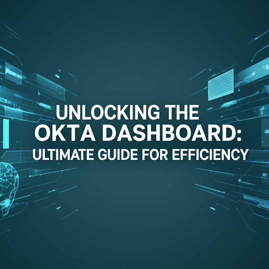 Unlocking the Okta Dashboard: Ultimate Guide for Efficiency