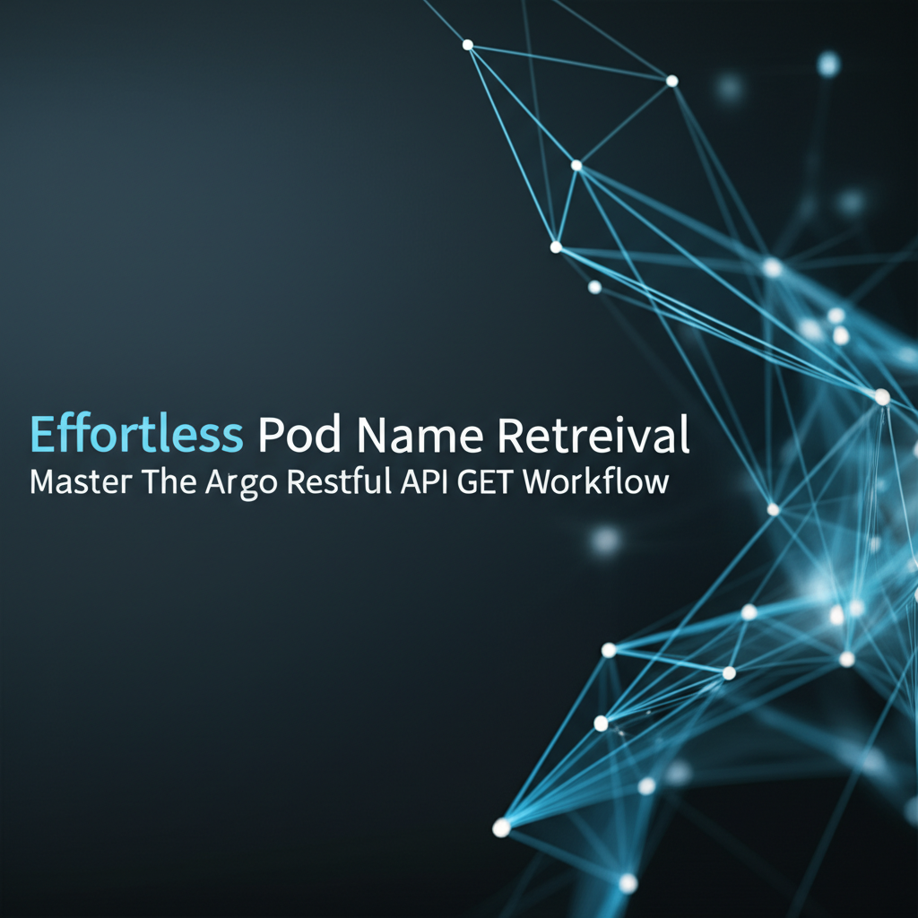Effortless Pod Name Retrieval: Master the Argo Restful API GET Workflow