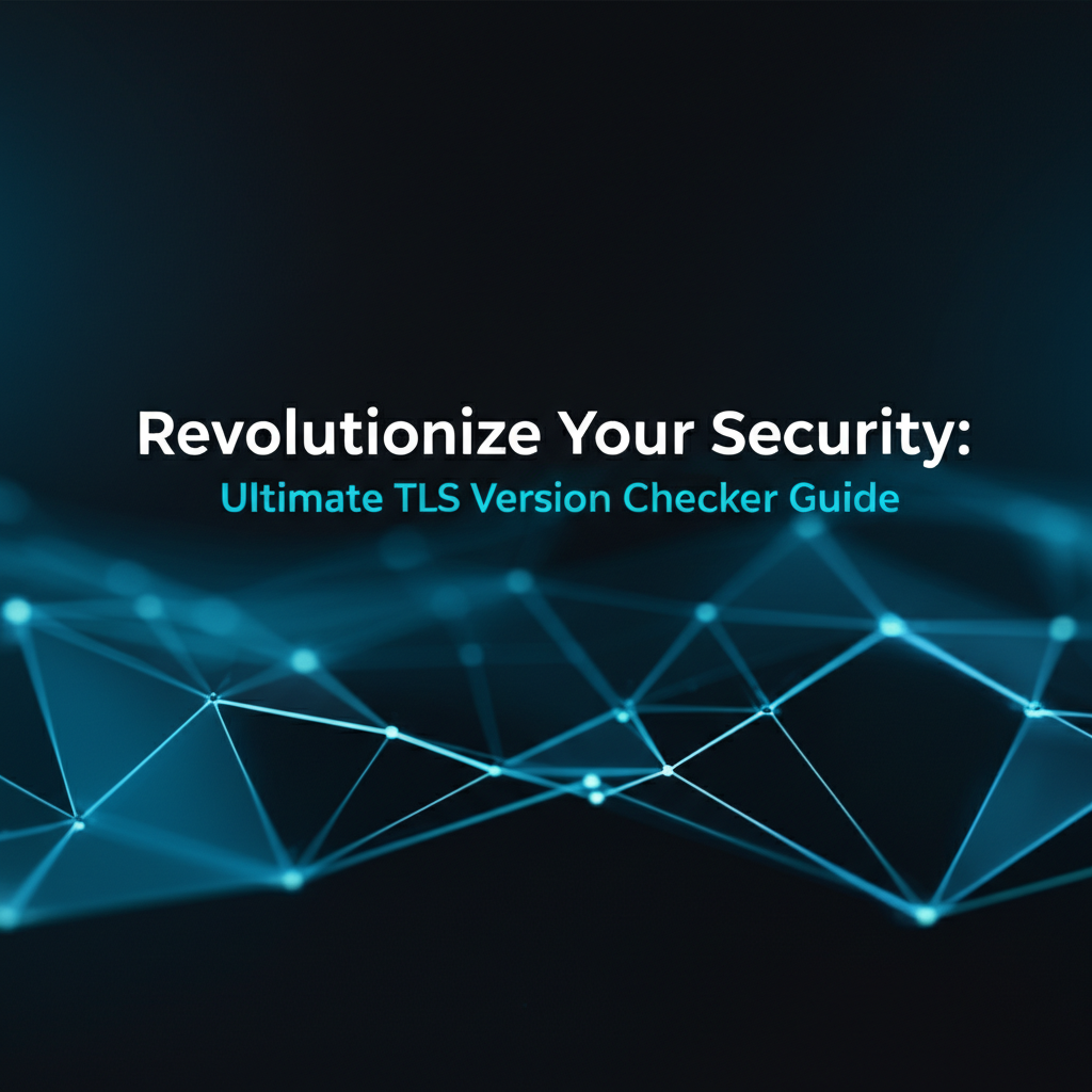 Revolutionize Your Security: Ultimate TLS Version Checker Guide