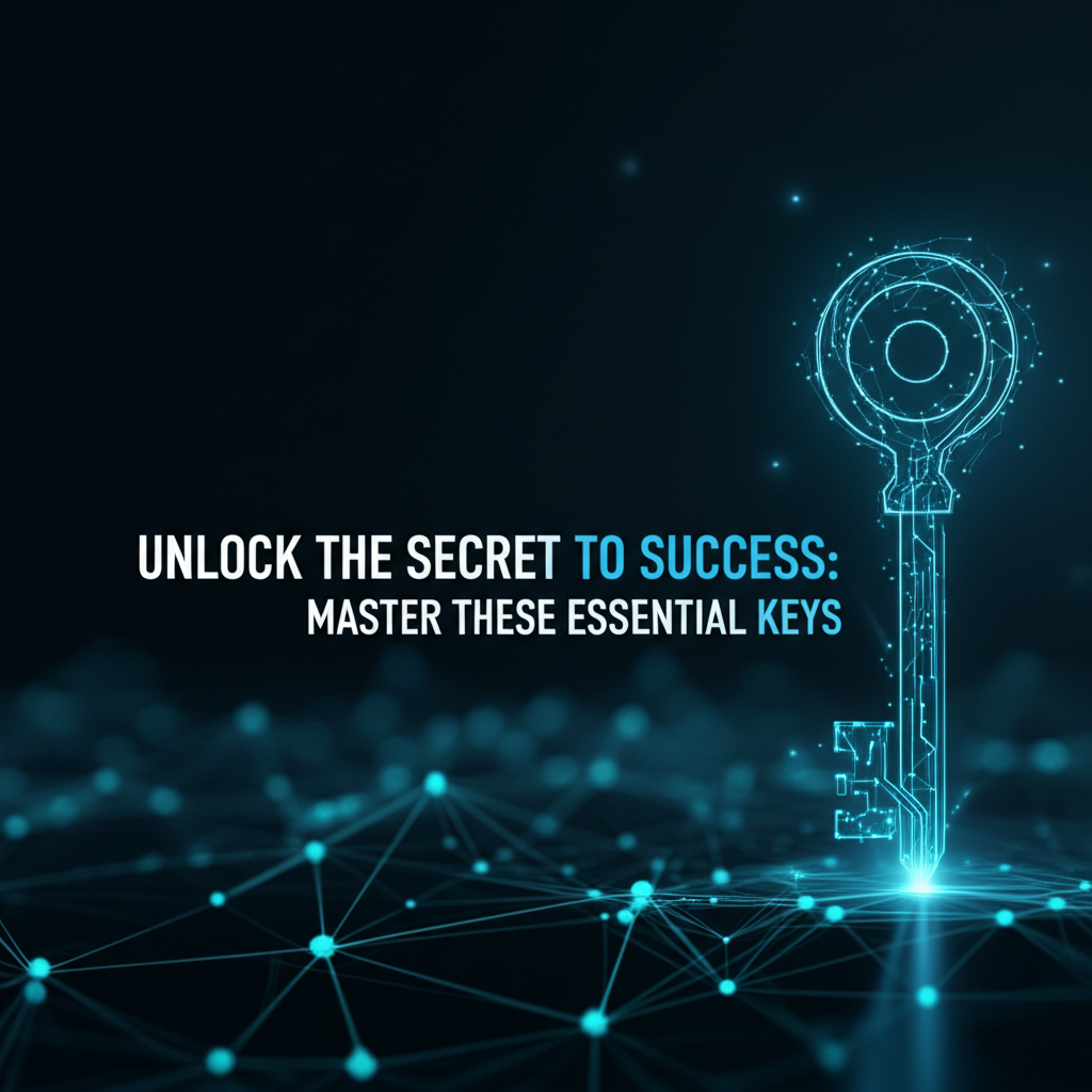 Unlock the Secret to Success: Master These Essential Keys
