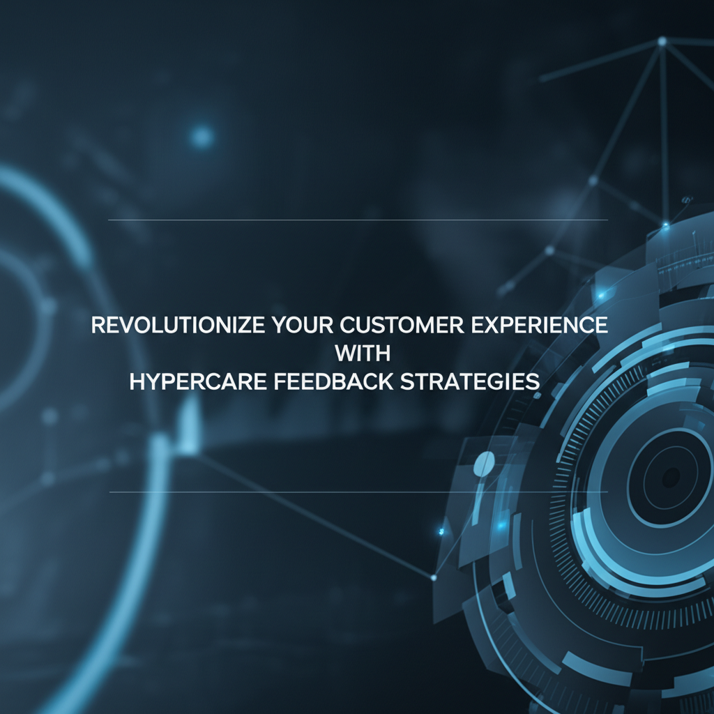 Revolutionize Your Customer Experience with Hypercare Feedback Strategies