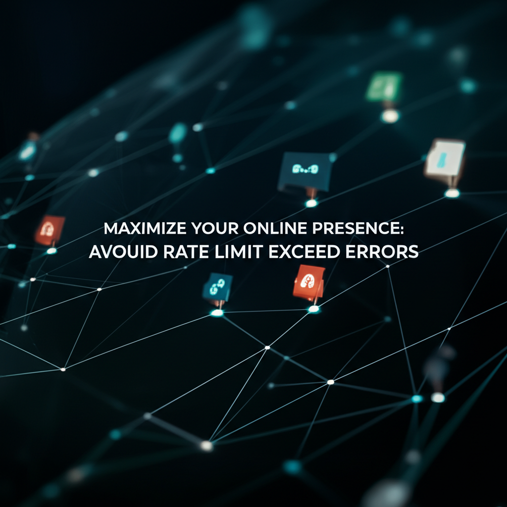 Maximize Your Online Presence: Strategies to Avoid Rate Limit Exceed Errors