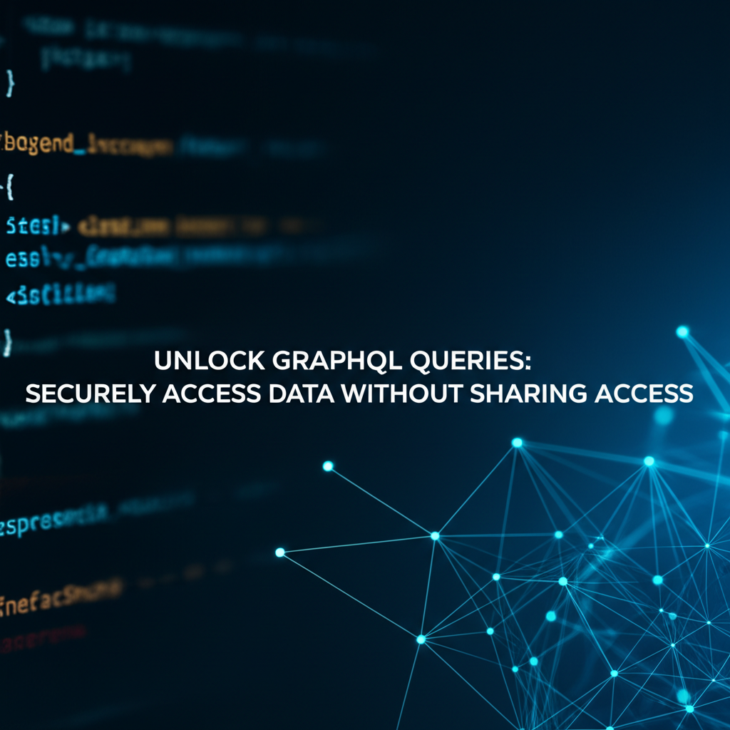 Unlock GraphQL Queries: Securely Access Data Without Sharing Access