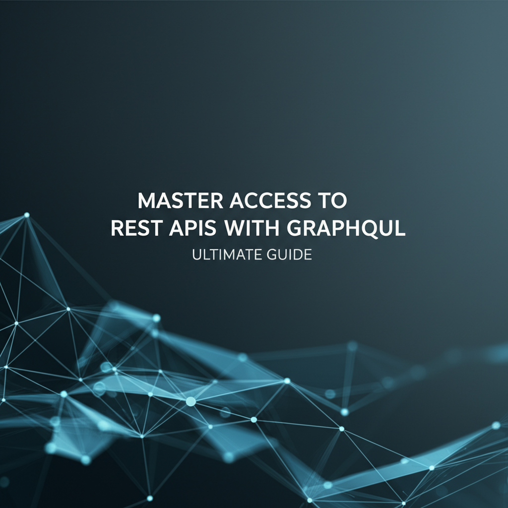 Master Access to REST APIs with GraphQL: Ultimate Guide