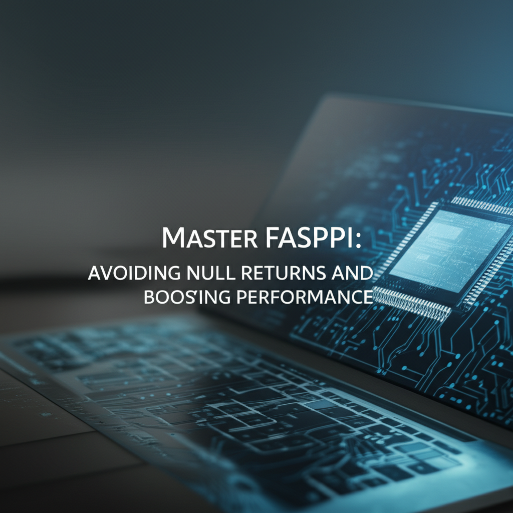 Master FastAPI: Avoiding Null Returns and Boosting Performance
