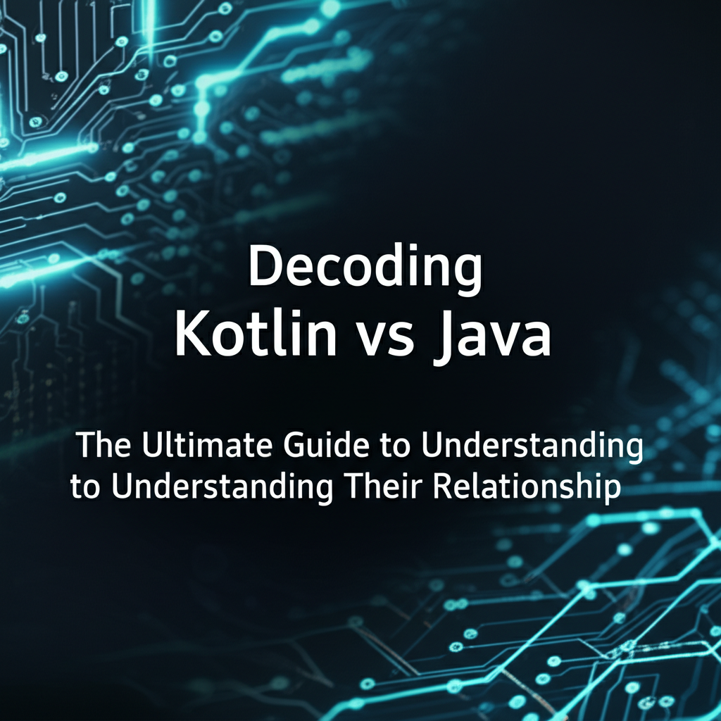 Decoding Kotlin vs Java: The Ultimate Guide to Understanding Their Relationship