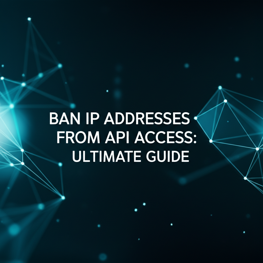 Ban IP Addresses from API Access: Ultimate Guide