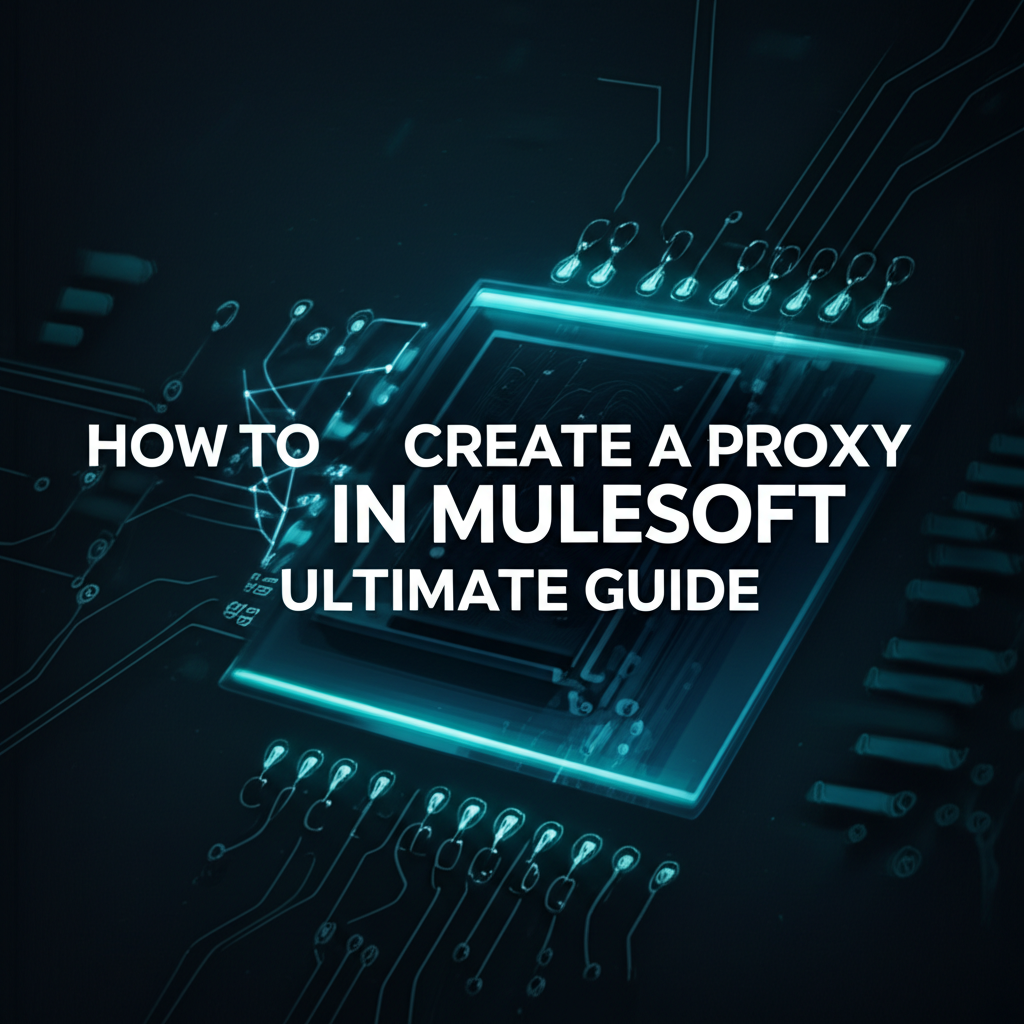 How to Create a Proxy in Mulesoft: Ultimate Guide