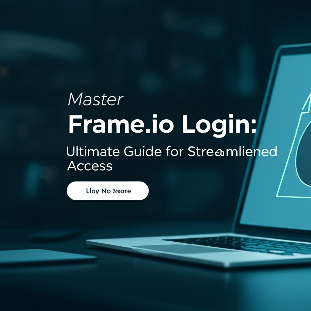 Master Frame.io Login: Ultimate Guide for Streamlined Access
