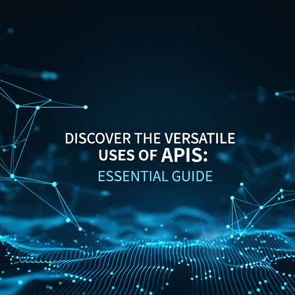 Discover the Versatile Uses of APIs: Essential Guide