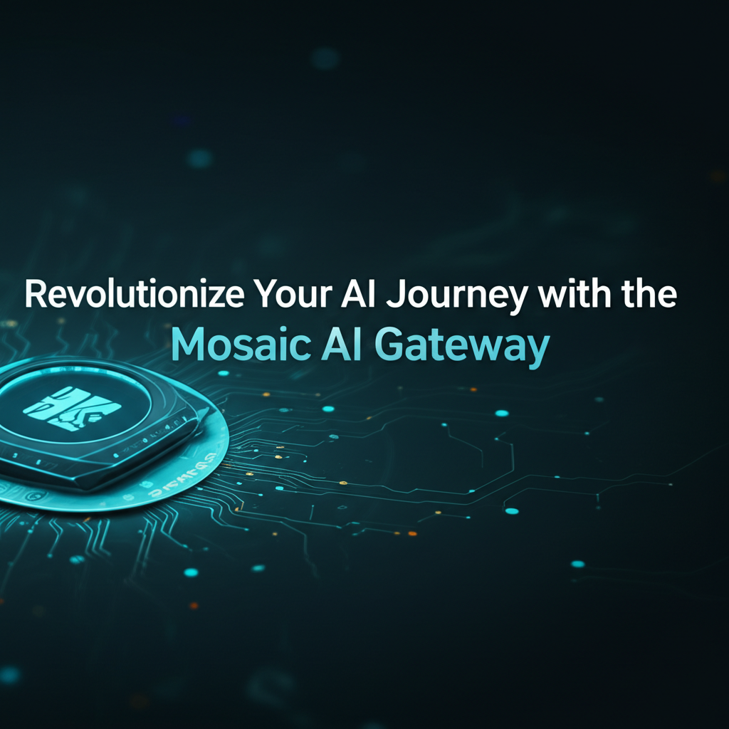 Revolutionize Your AI Journey with the Mosaic AI Gateway