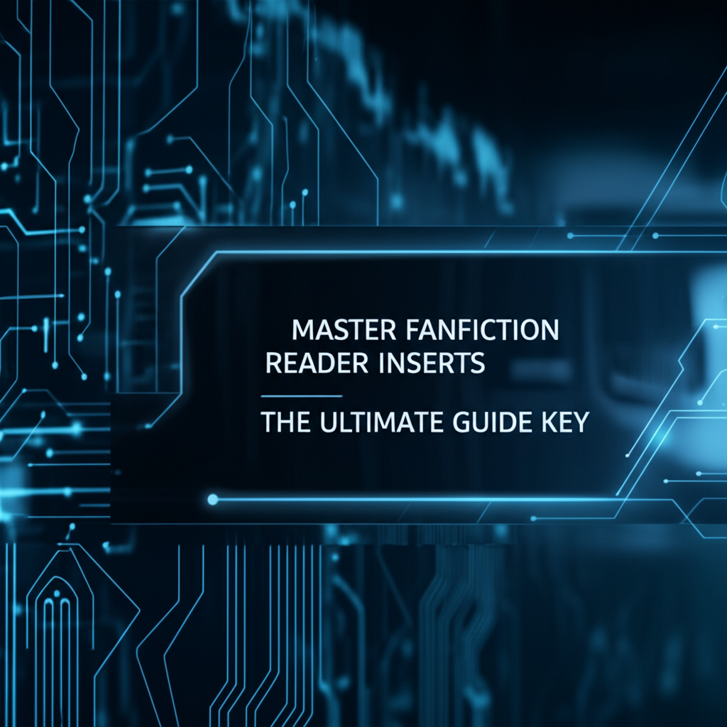 Master Fanfiction Reader Inserts: The Ultimate Guide Key