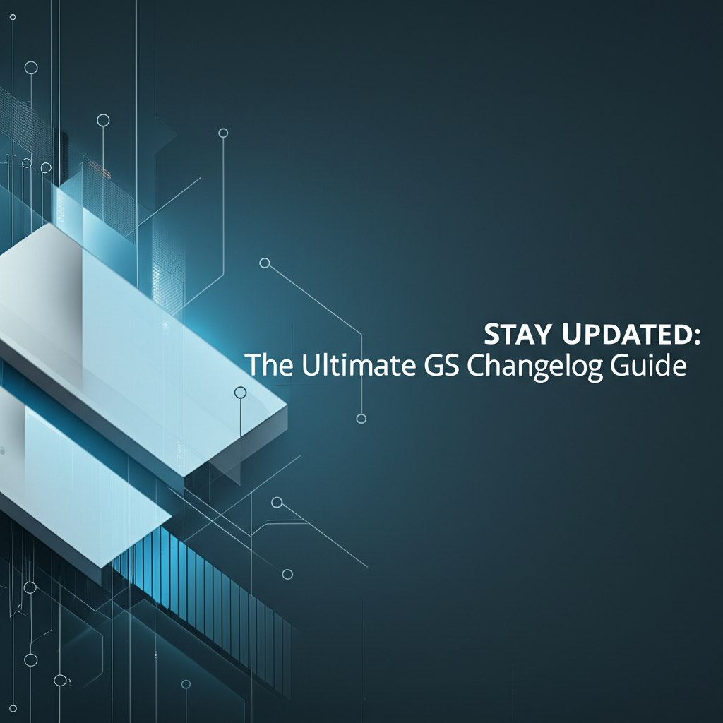 Stay Updated: The Ultimate GS Changelog Guide 2023