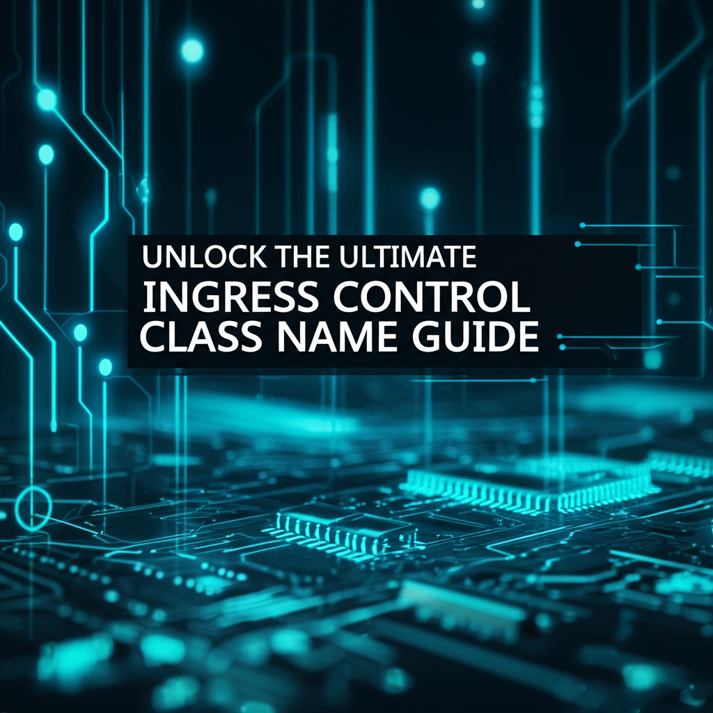 Unlock the Ultimate Ingress Control Class Name Guide