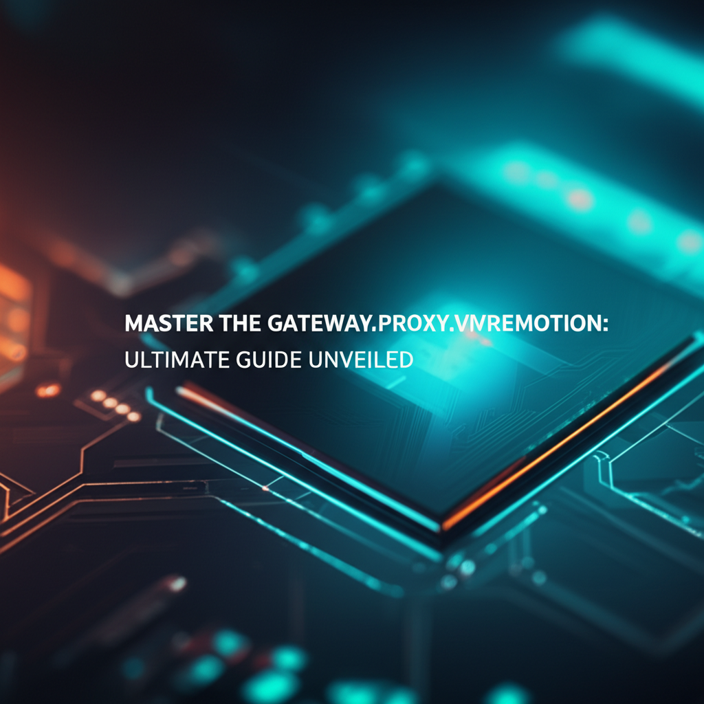 Master the Gateway.Proxy.Vivremotion: Ultimate Guide Unveiled