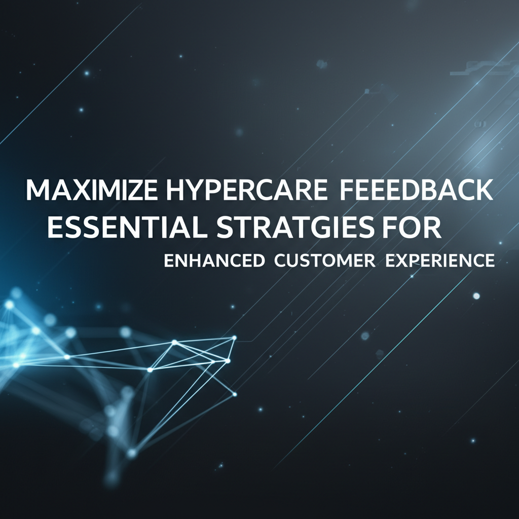 Maximize Hypercare Feedback: Essential Strategies for Enhanced Customer Experience