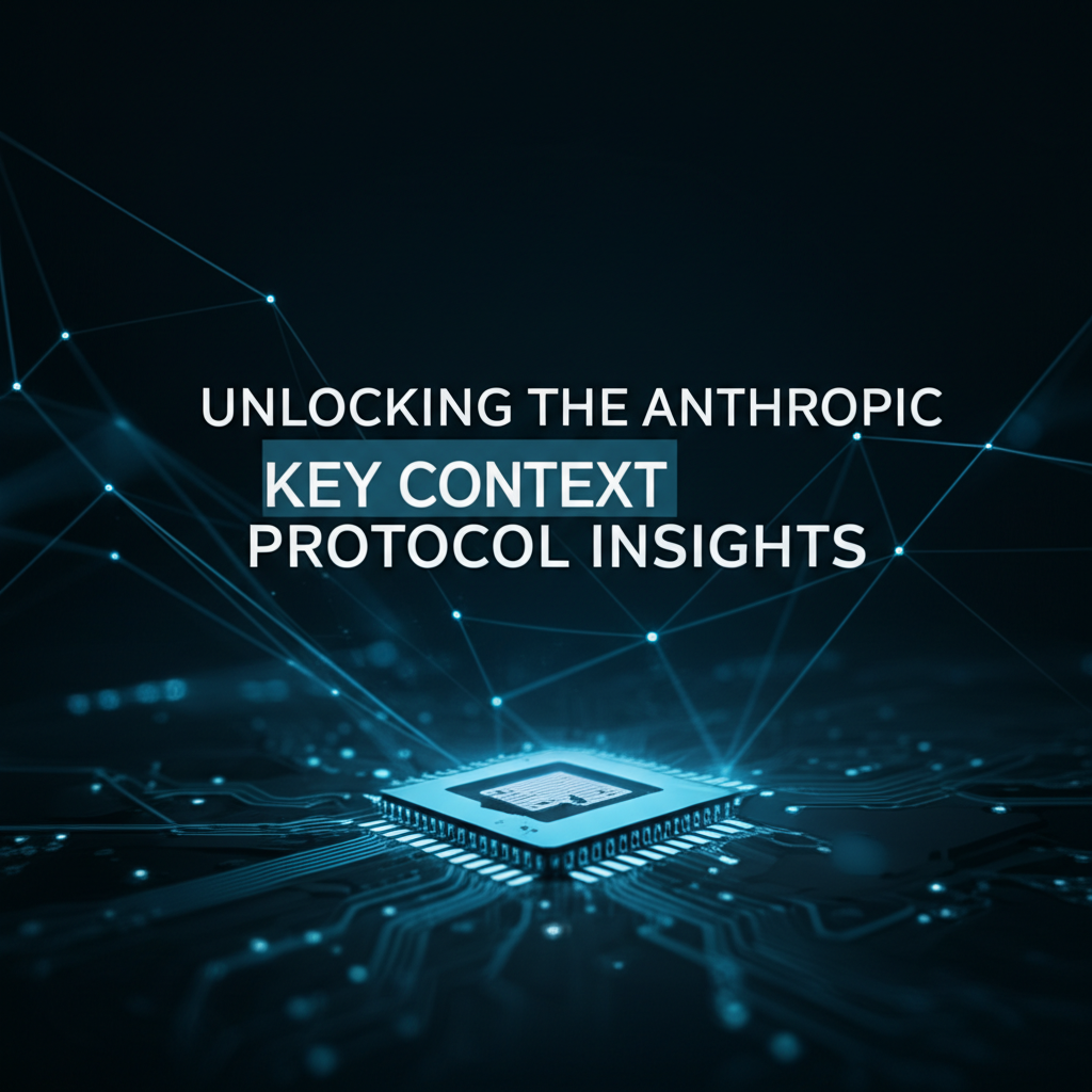 Unlocking the Anthropic Model: Key Context Protocol Insights