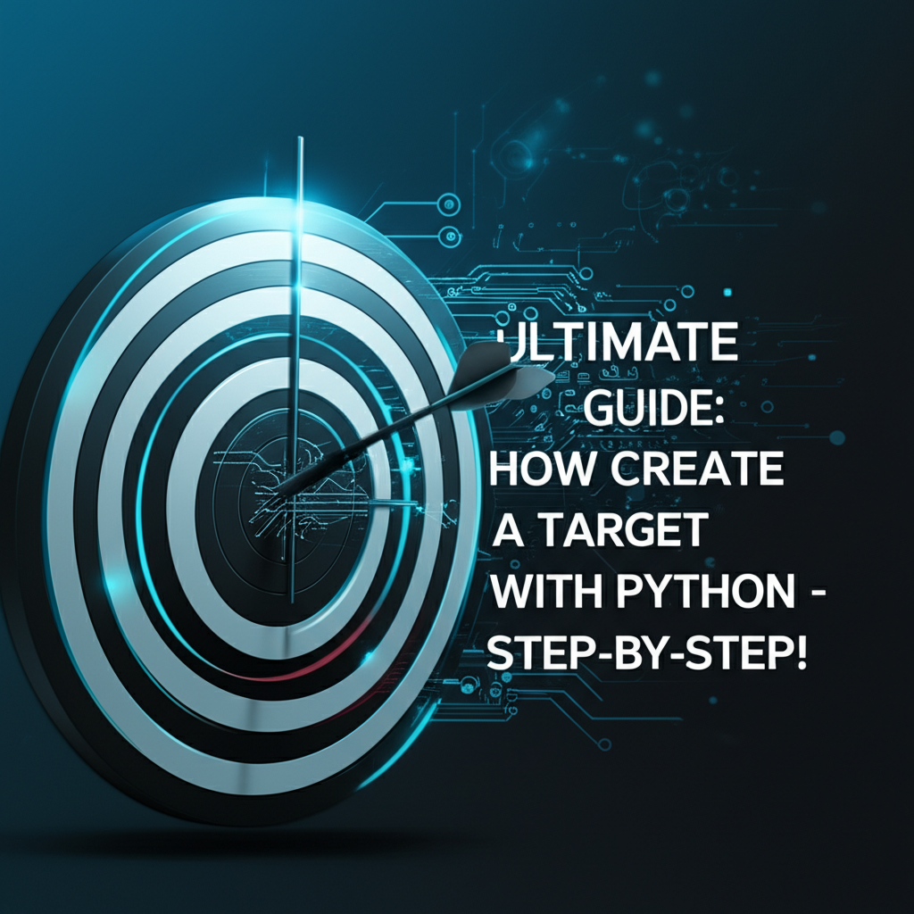 Ultimate Guide: How to Create a Target with Python - Step-by-Step!