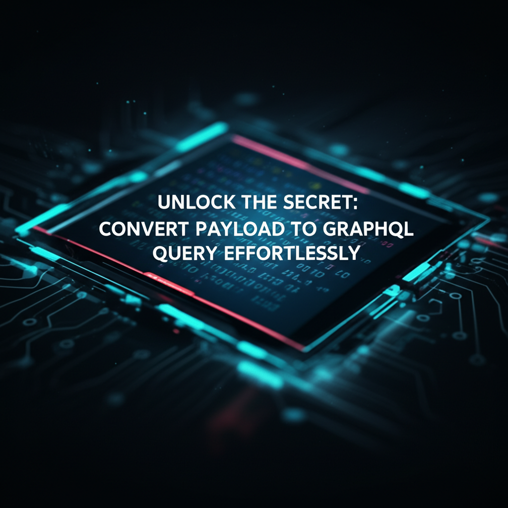 Unlock the Secret: Convert Payload to GraphQL Query Effortlessly