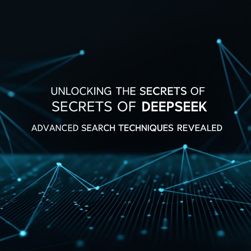 Unlocking the Secrets of DeepSeek: Advanced Search Techniques Revealed