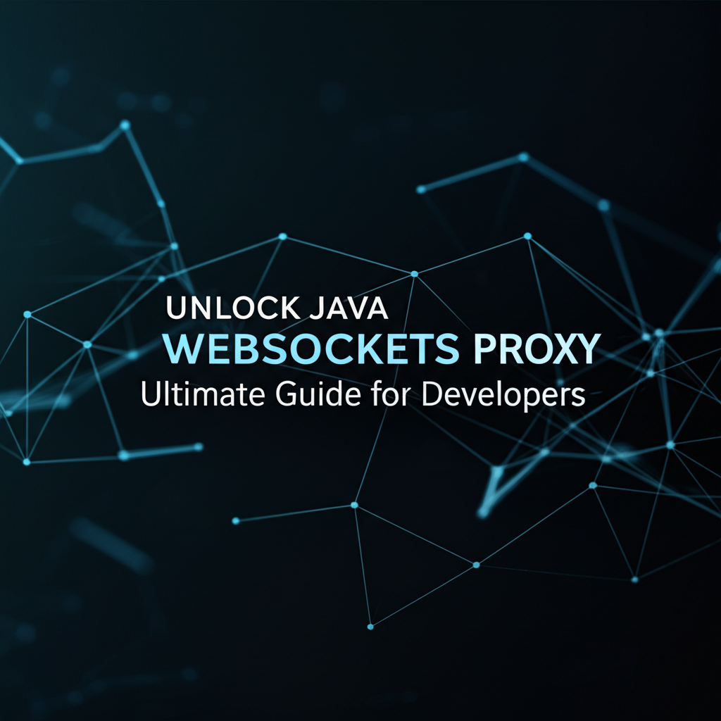Unlock Java WebSockets Proxy: Ultimate Guide for Developers