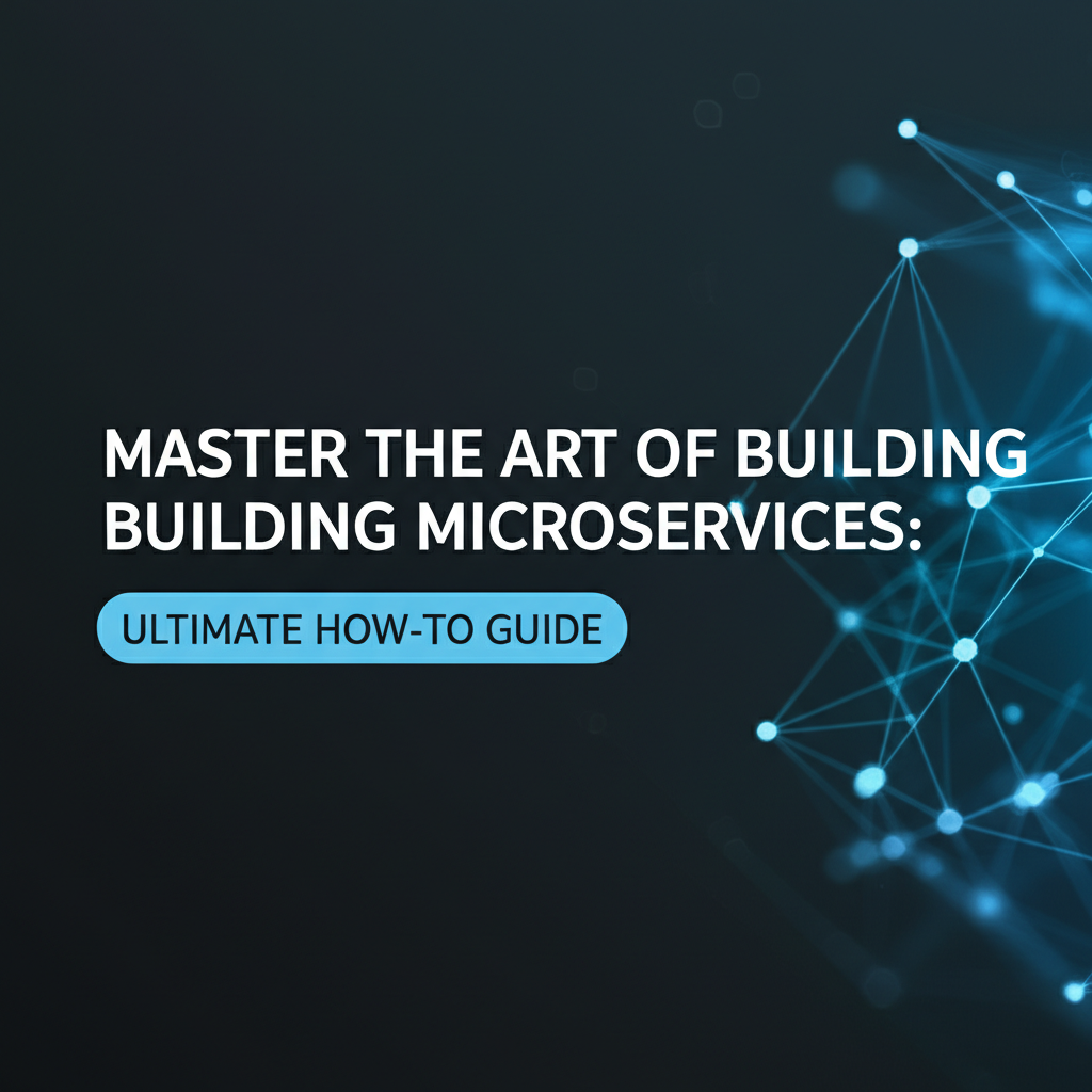 Master the Art of Building Microservices: Ultimate How-To Guide