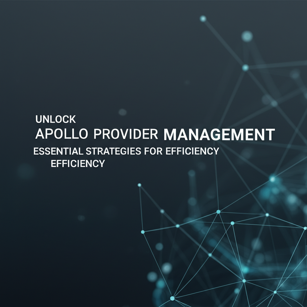 Unlock Apollo Provider Management: Essential Strategies for Efficiency