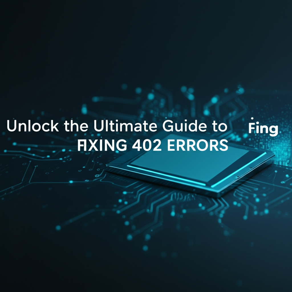 Unlock the Ultimate Guide to Fixing 402 Errors