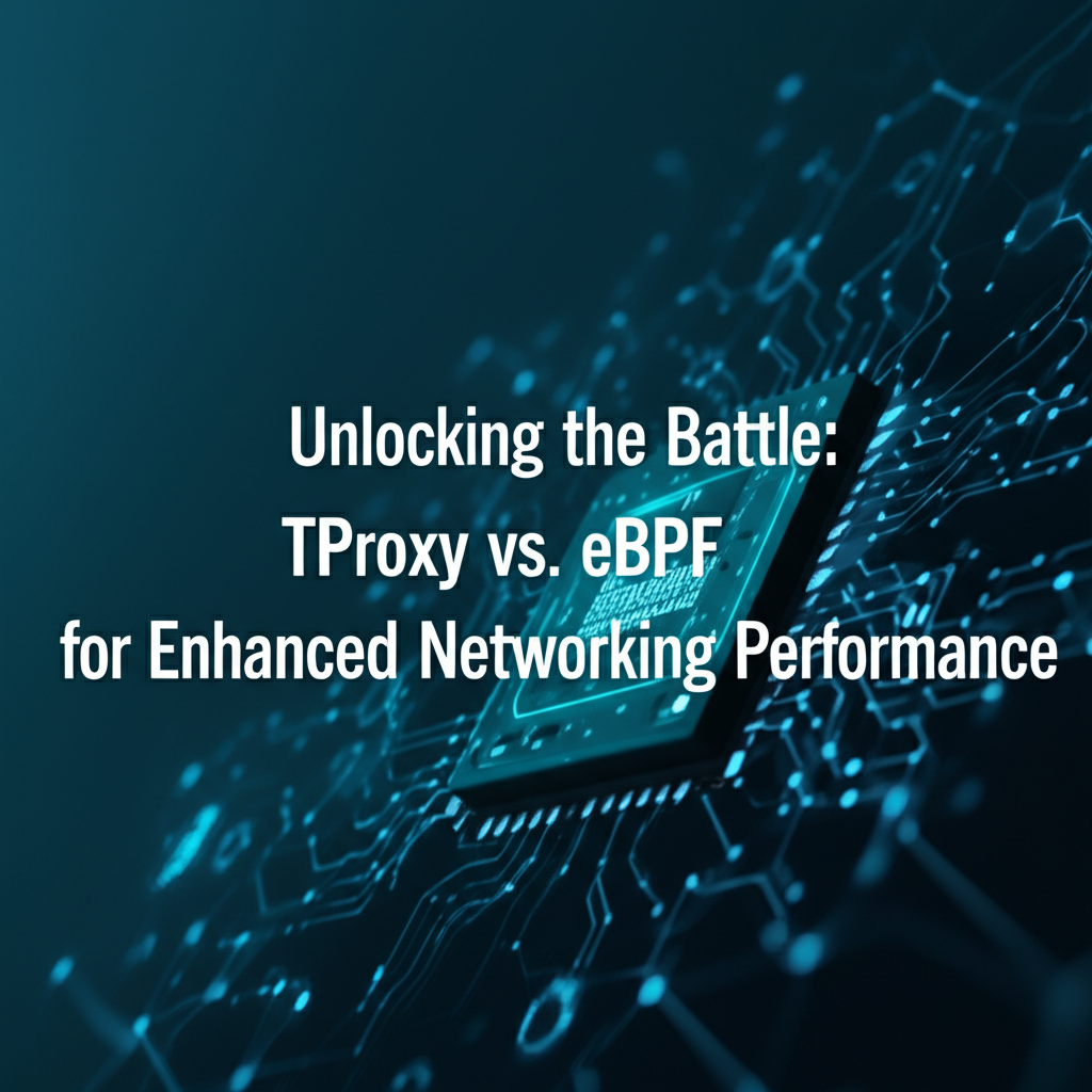 Unlocking the Battle: TProxy vs. eBPF for Enhanced Networking Performance