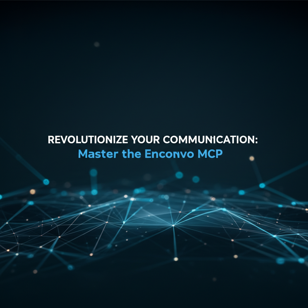 Revolutionize Your Communication: Master the Enconvo MCP